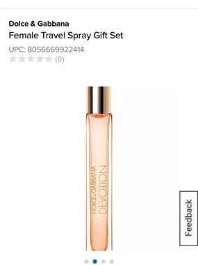 New Dolce & Gabbana Devotion Travel Spray, .33 ounces
